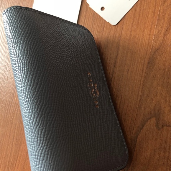 Coach card leather wallet - Picture 6 of 6